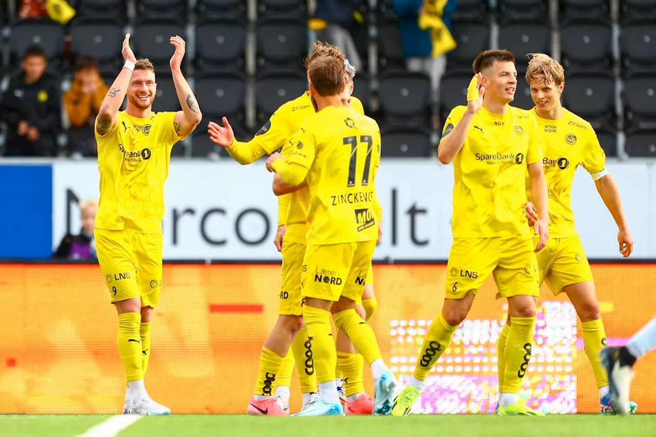 Glimt med målshow mot Sarpsborg: – Nå skjelver de i Beograd!