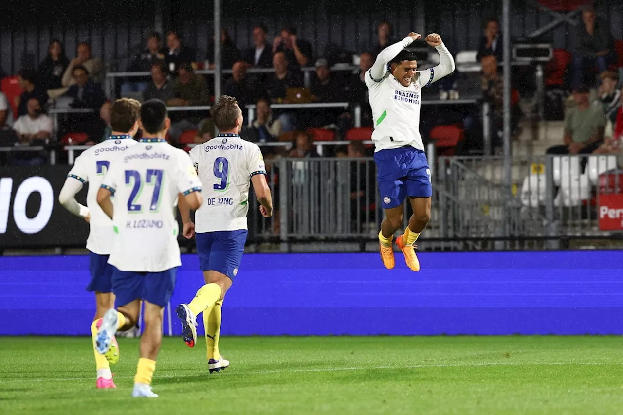 PSV speelt transferzorgen van zich af en haalt uit tegen Almere City