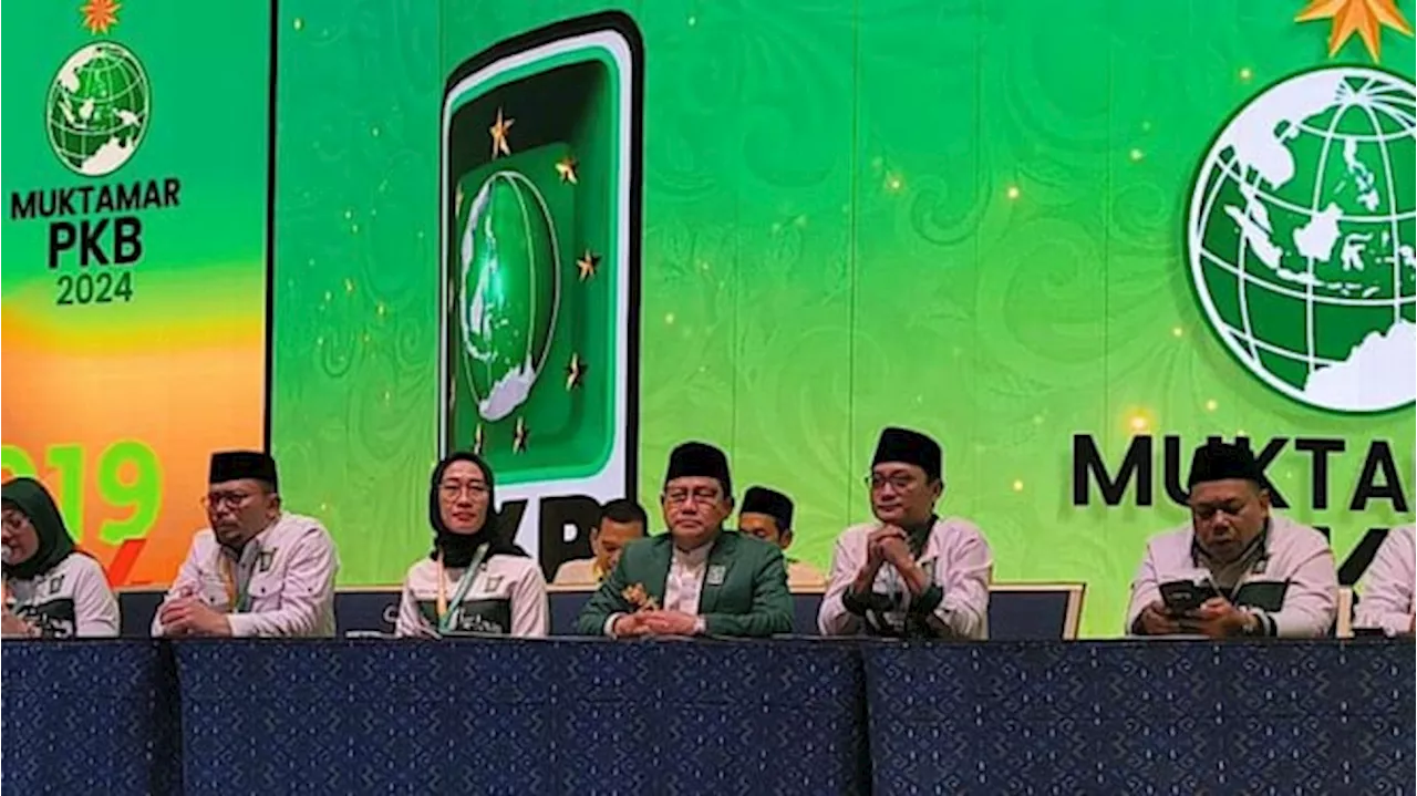 Cak Imin Senang Kembali Terpilih Jadi Ketua Umum PKB Secara Aklamasi