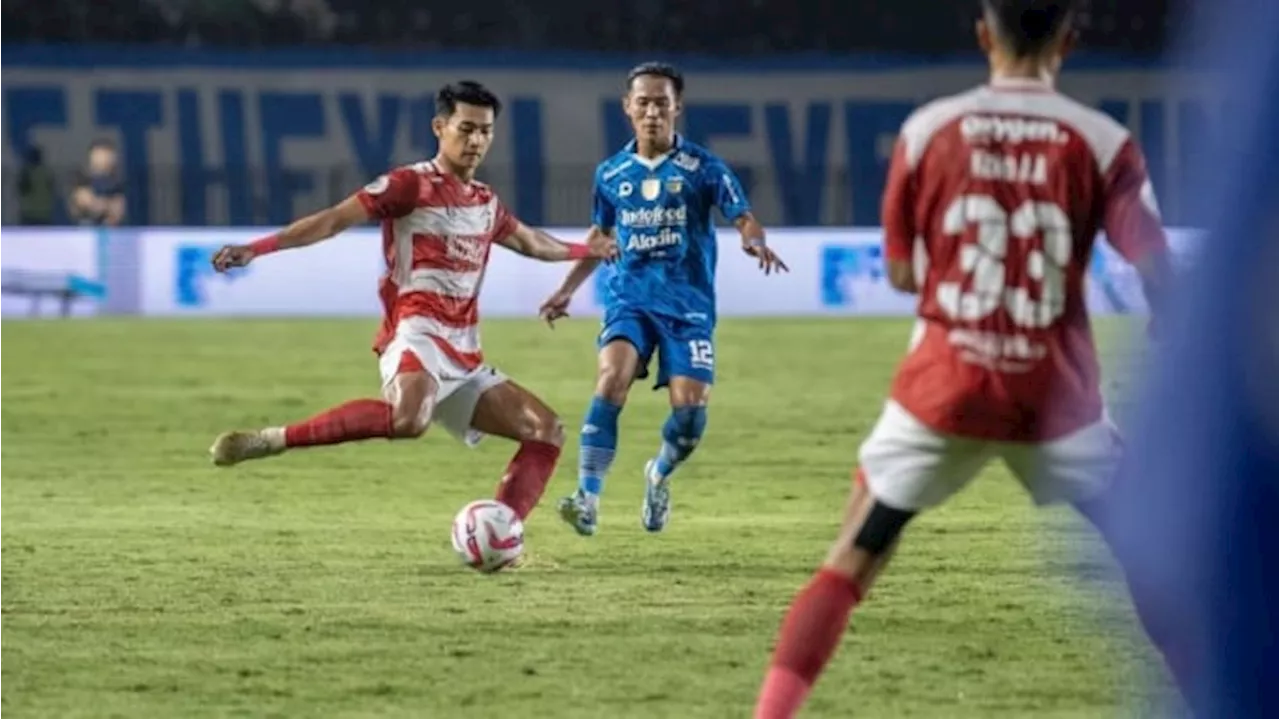 Hasil Sementara Madura United Vs Persita Tangerang: Jordy Wehrmann dkk Belum Buka Keunggulan