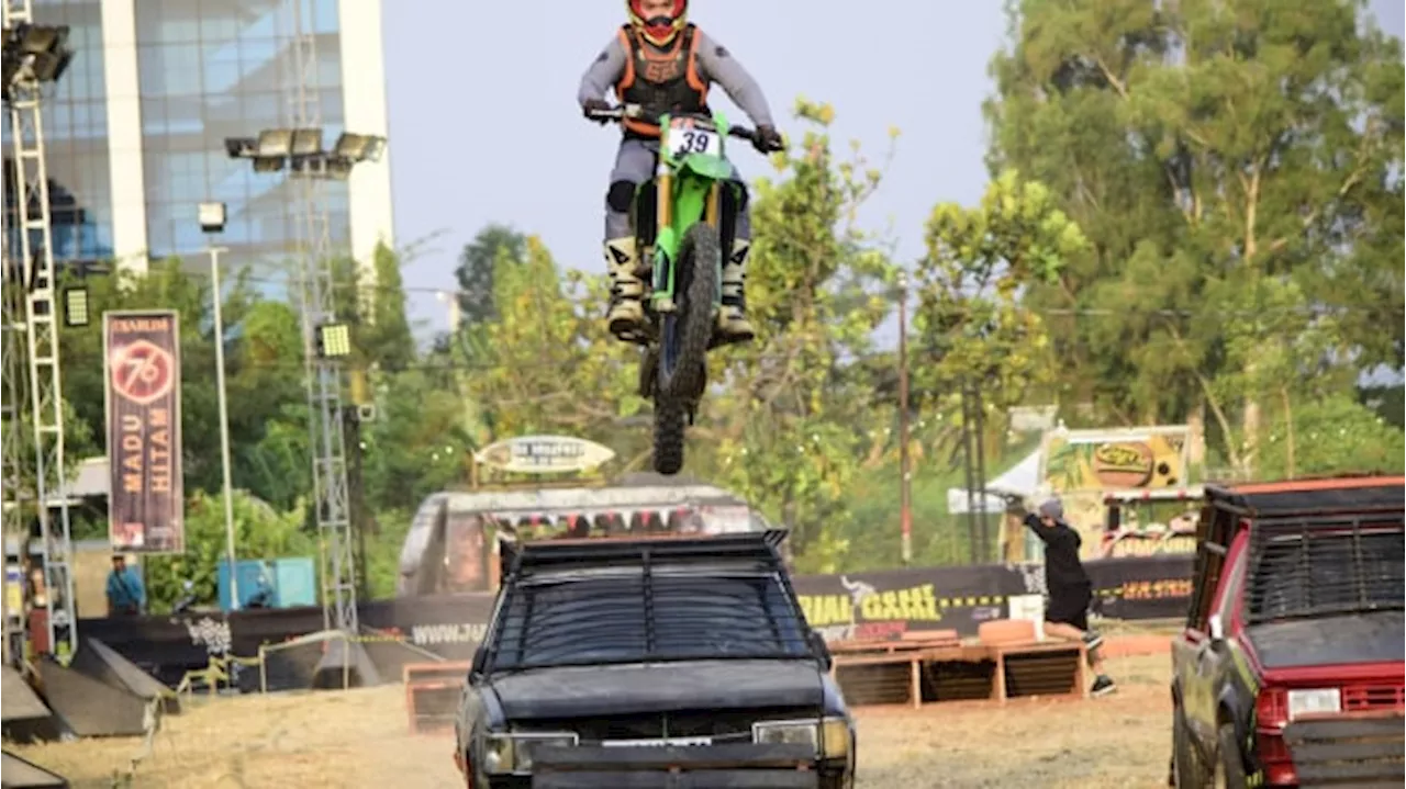 Keseruan Puluhan Crosser Berburu Poin di Trial Game Dirt 2024 Seri Yogyakarta