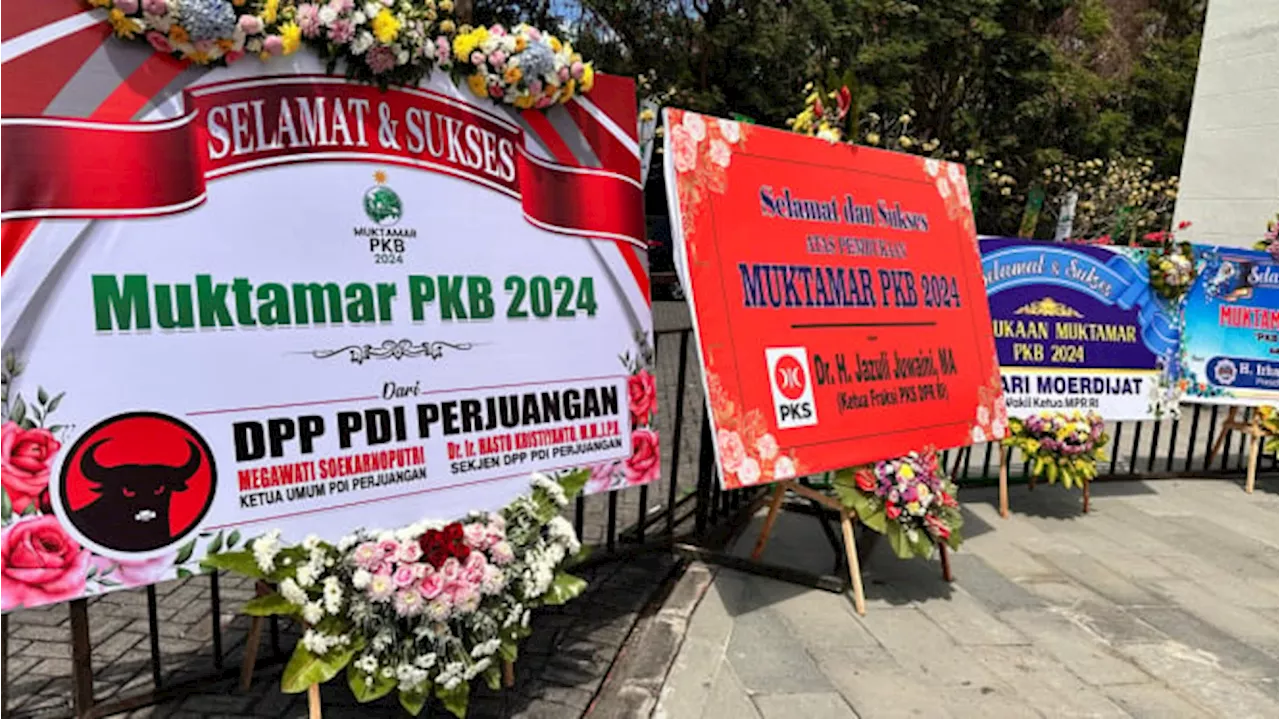 Megawati hingga Surya Paloh Kirim Selamat ke PKB yang Gelar Muktamar di Bali