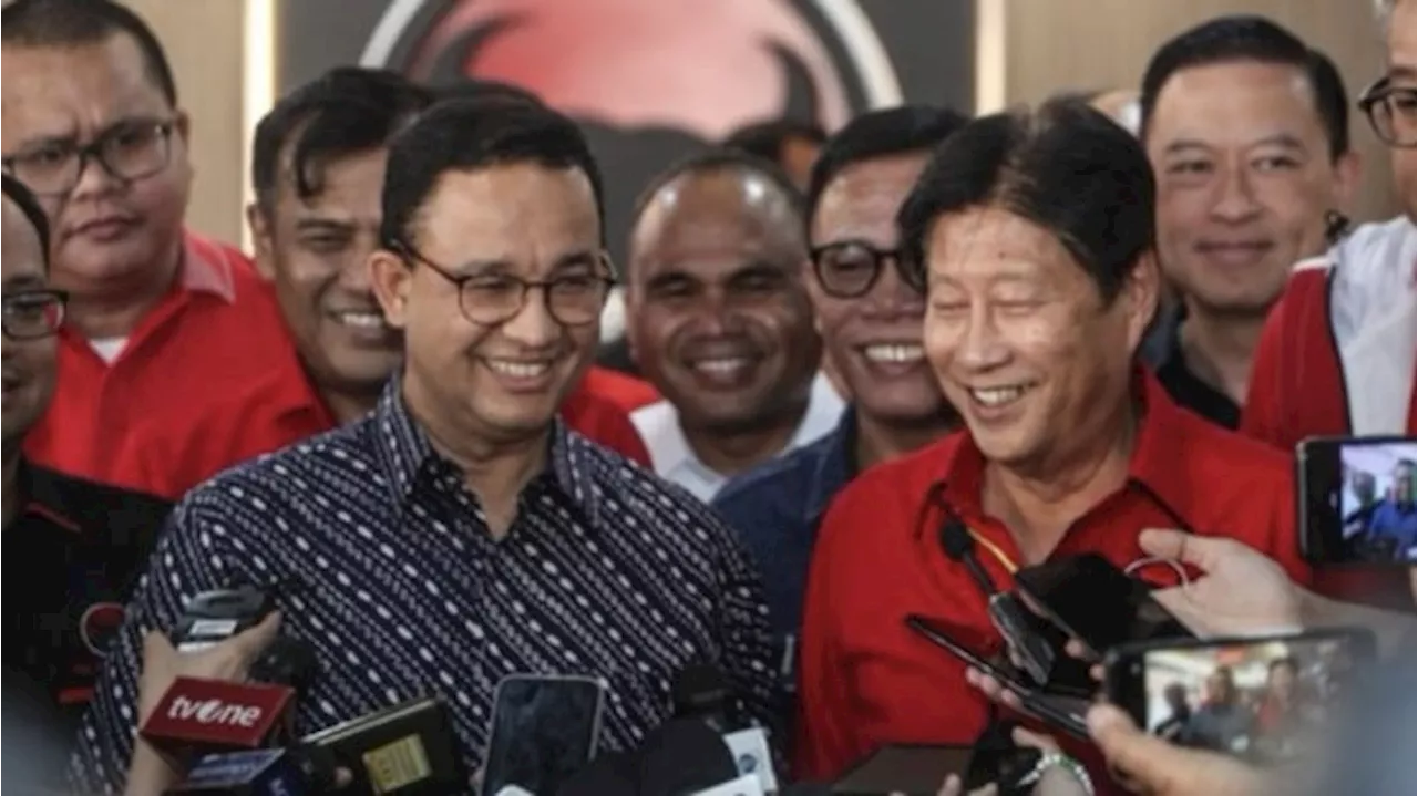 PDIP Jakarta Usulkan Anies Baswedan di Pilgub Jakarta ke DPP