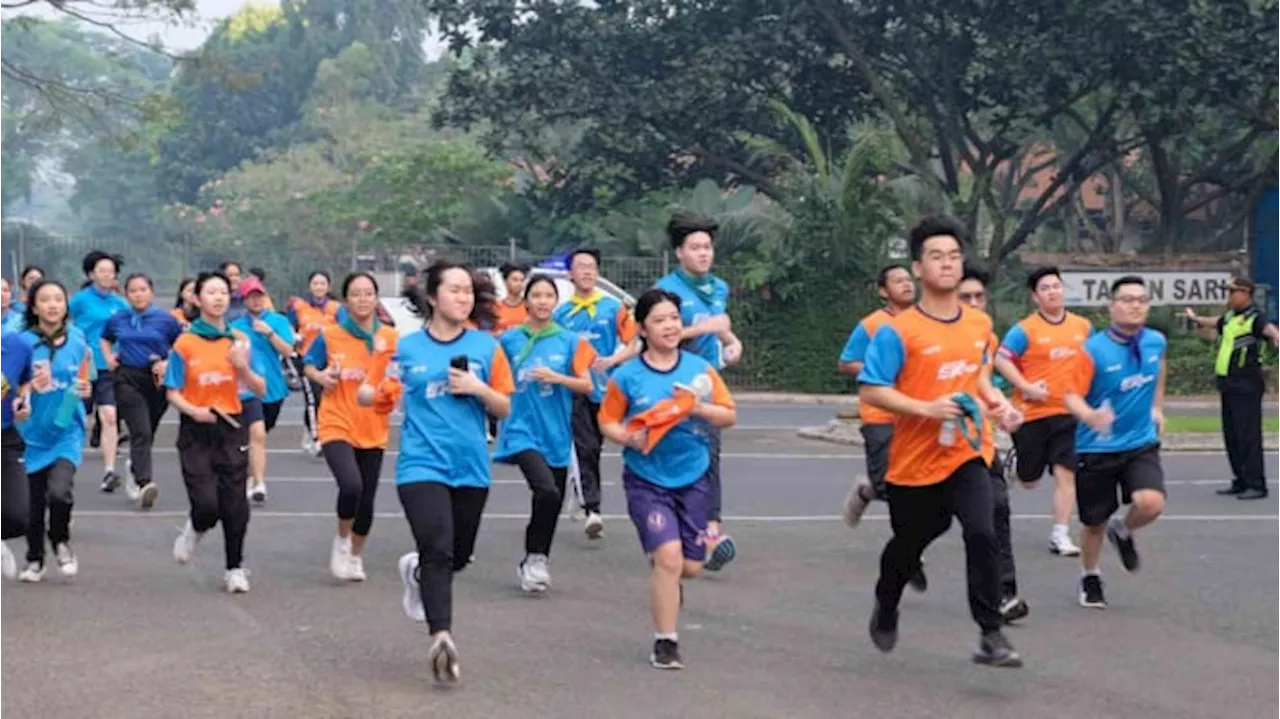 Ribuan Mahasiswa Baru Ikuti Founder’s 5K Run, Kampanyekan Setop Bullying