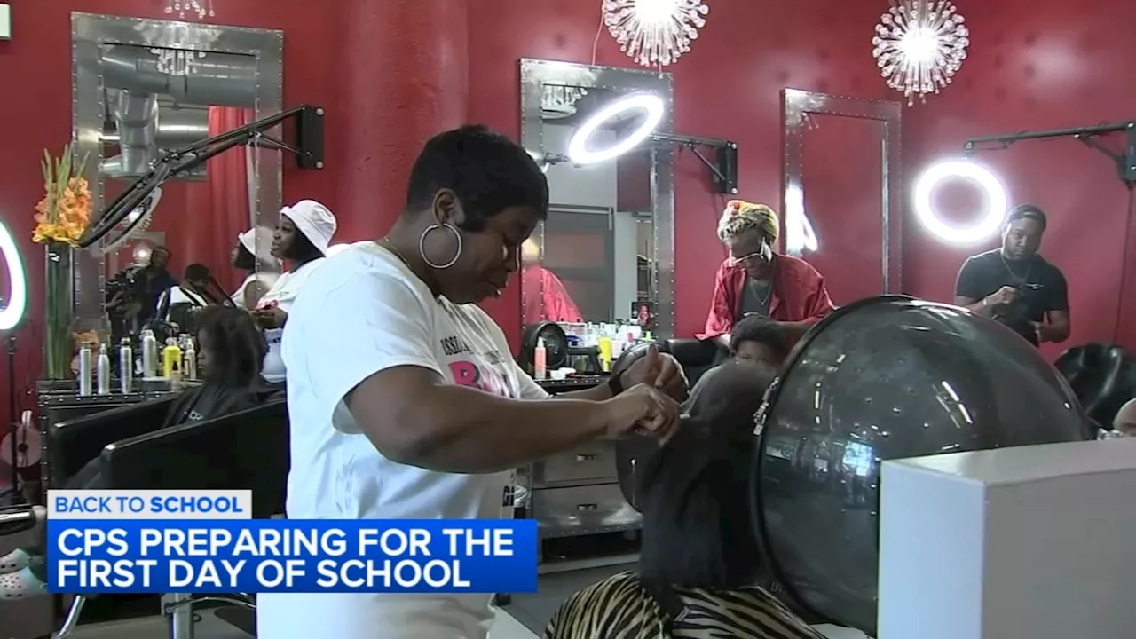 Chicago Public Schools students prepare for first day of school amid heat wave