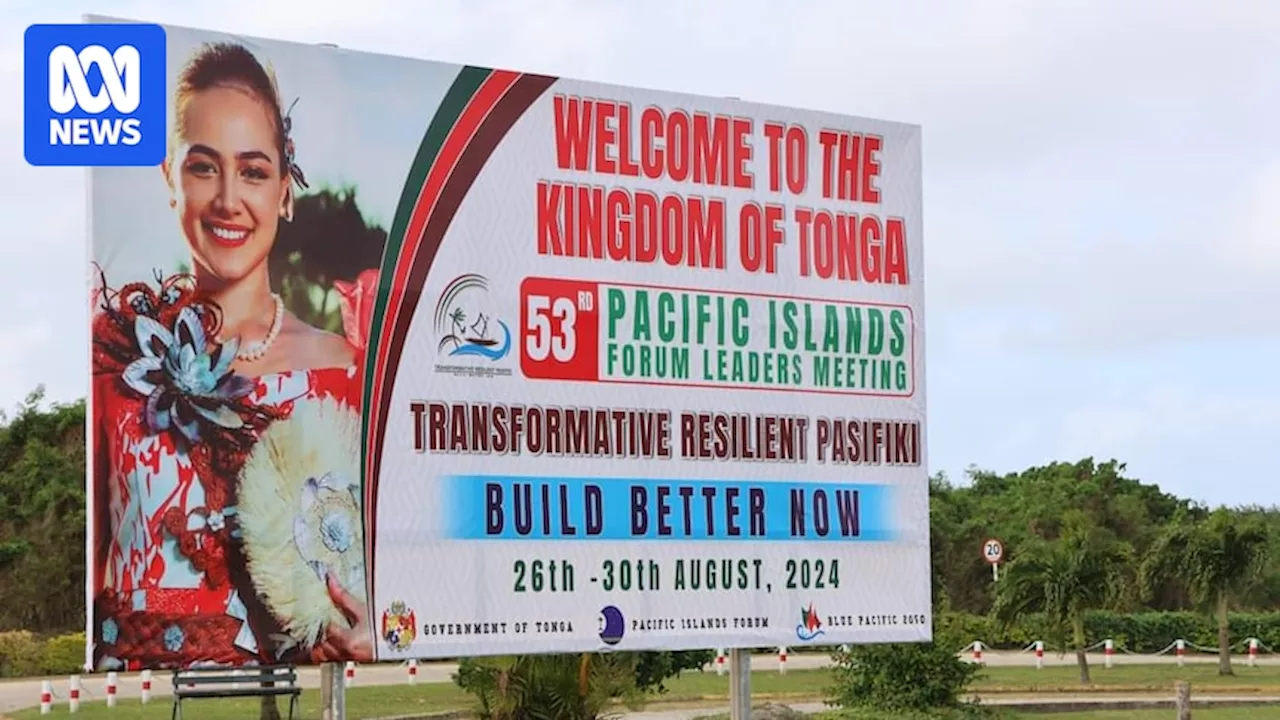 In Tonga's sprawling archipelago, a meeting of Pacific leaders could reshape the region