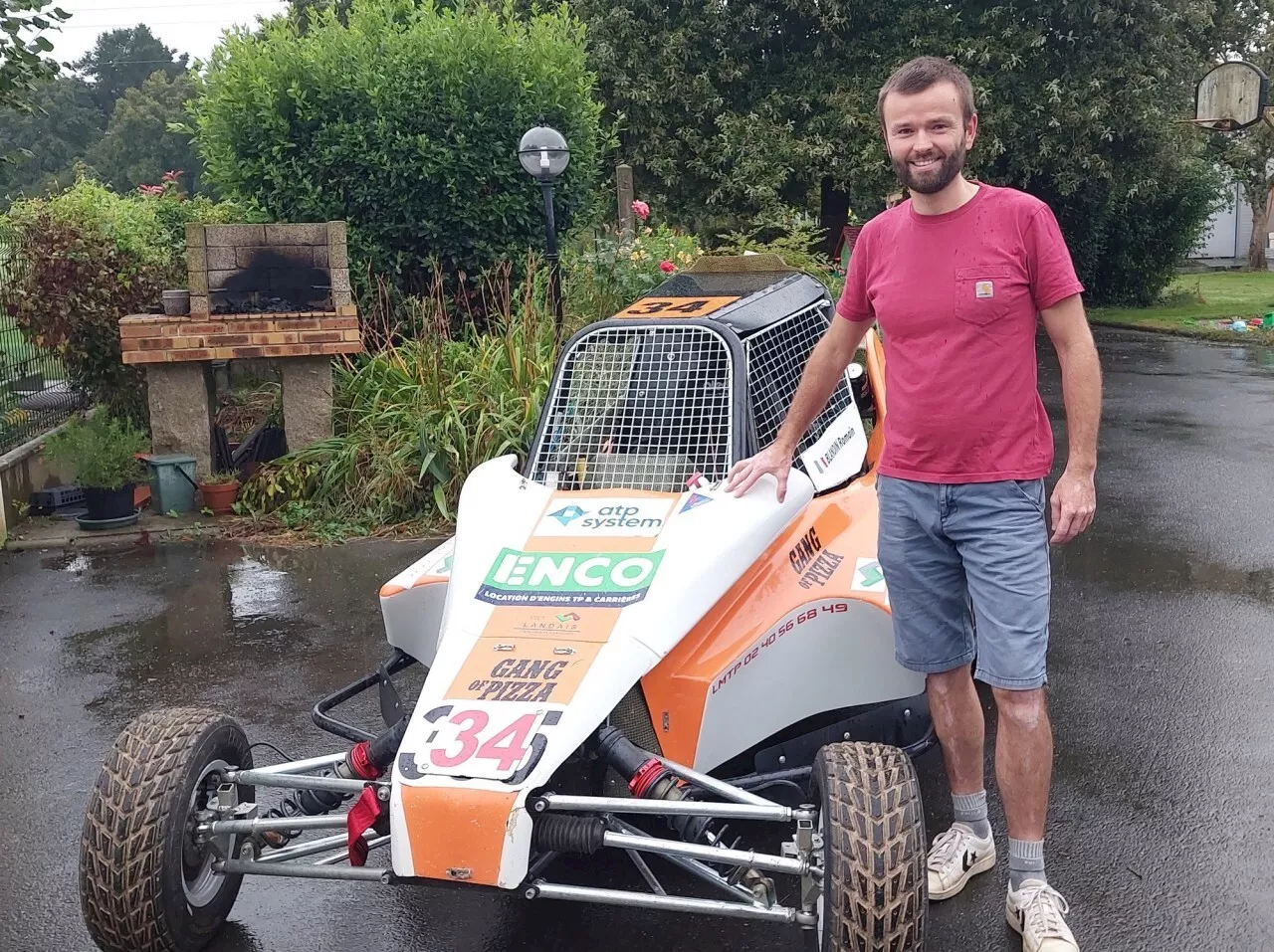 Loire-Atlantique : à 19 ans, il est vice-champion de France de kart-cross