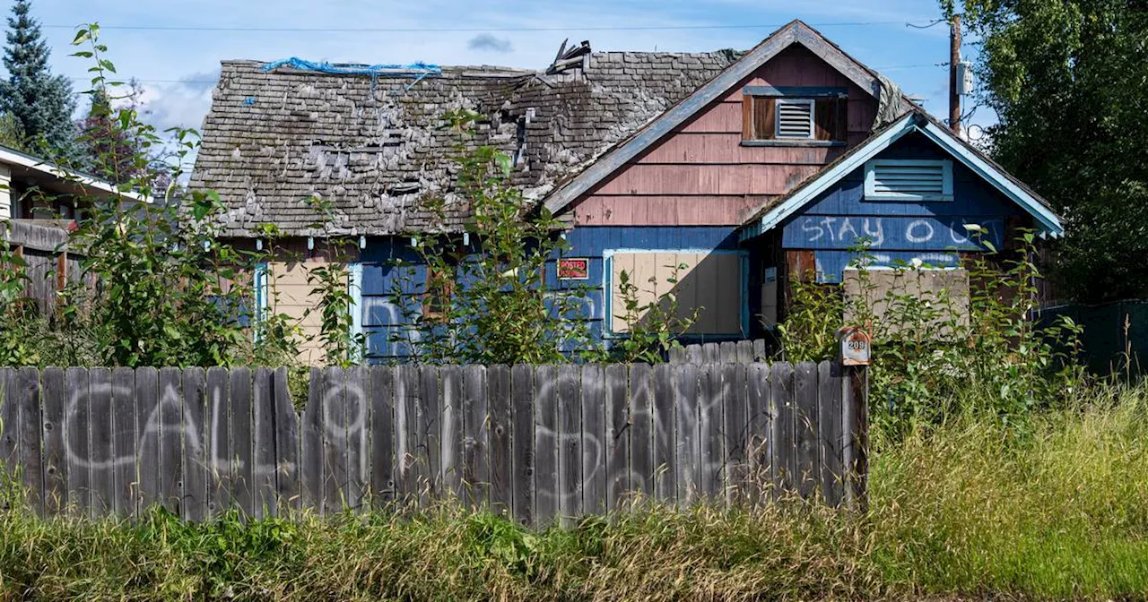 Anchorage launches program to tear down abandoned houses