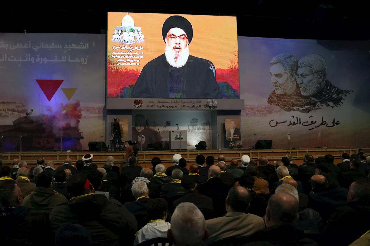 Nasrallah: 'Israele e non Hezbollah è responsabile di escalation'