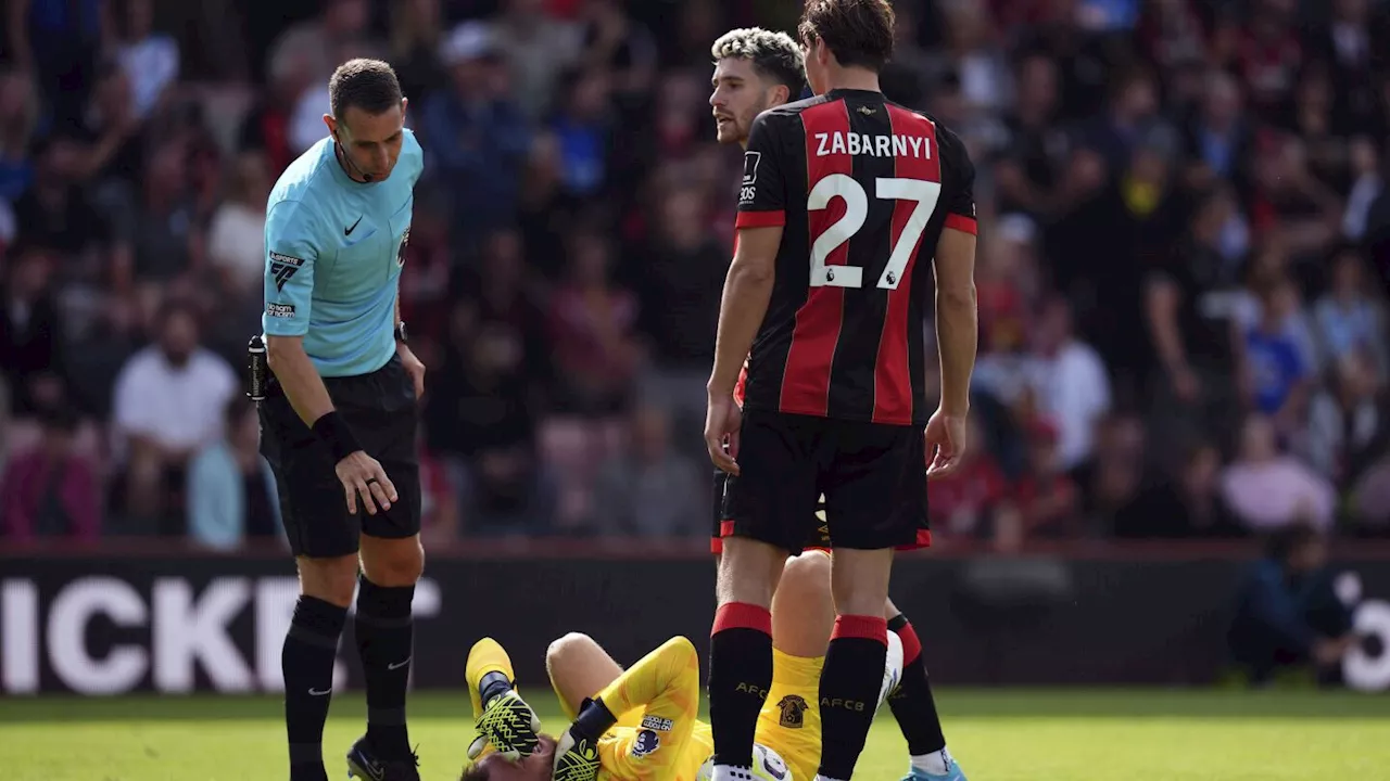 Bournemouth manager Iraola rails against VAR after 'clear goal' is disallowed in injury time