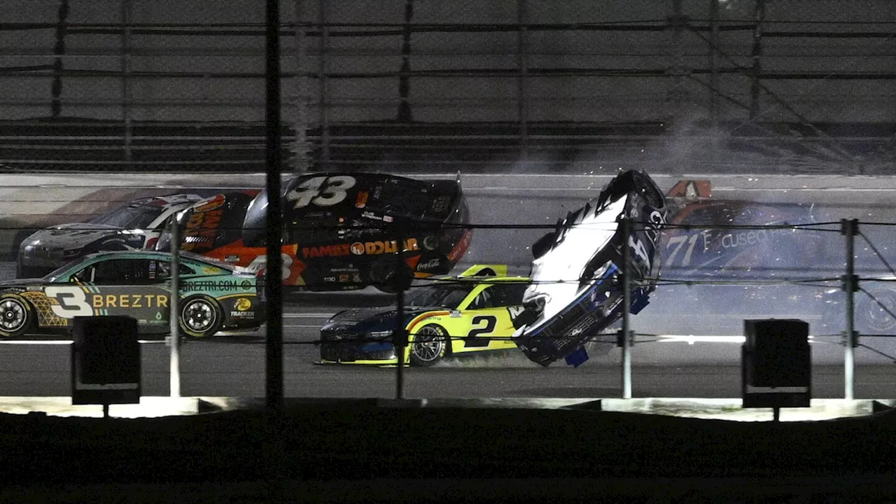 Harrison Burton wins a wild NASCAR Cup race at Daytona for a playoff berth no one saw coming