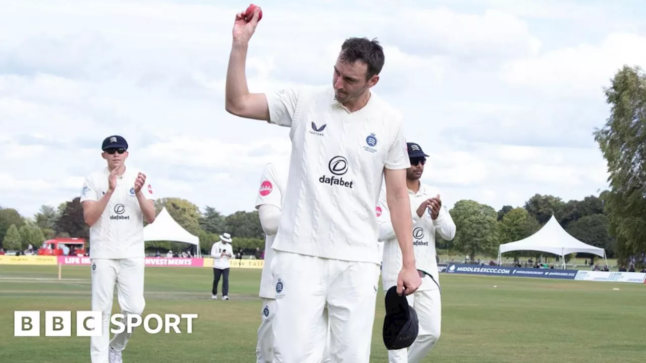 County Championship: Middlesex beat Northants to stay second