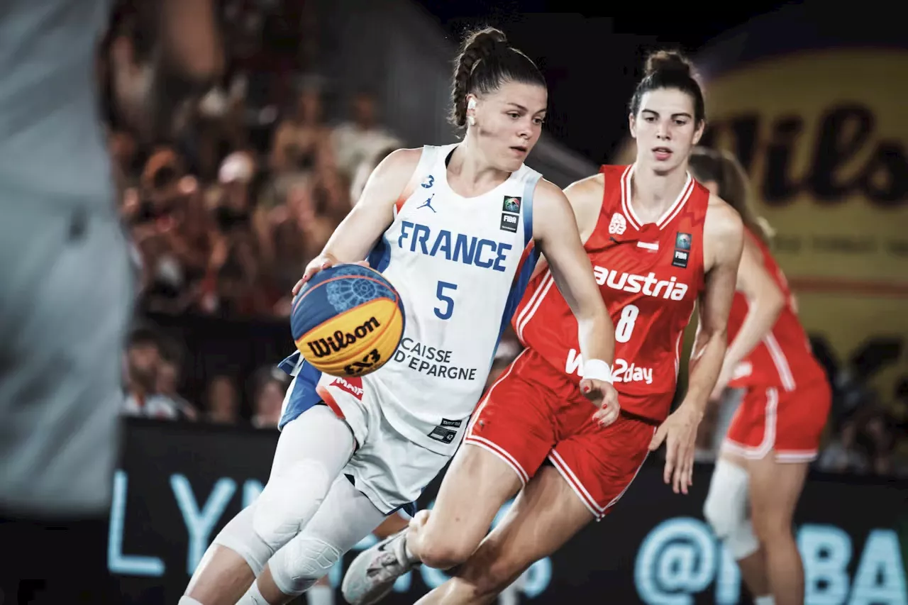 Marie-Eve Paget amène l’équipe de France en finale de la Coupe d’Europe 3×3