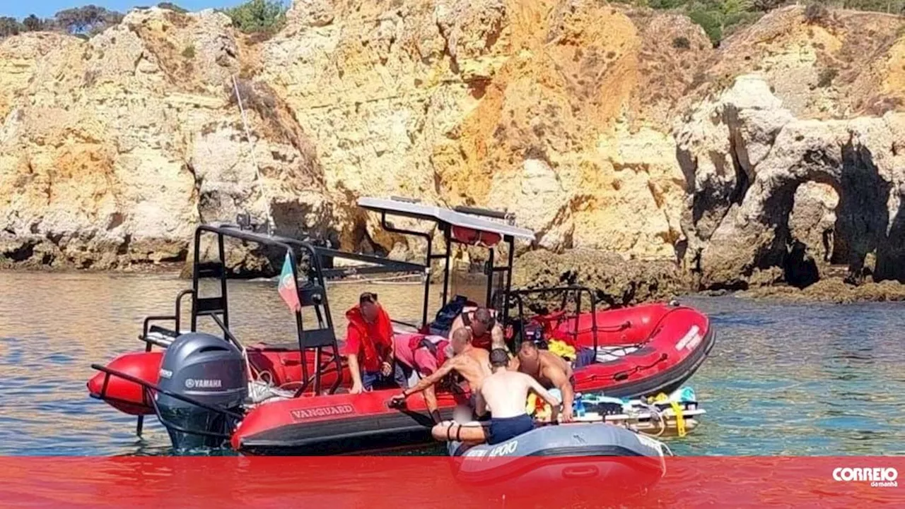 Mulher francesa sofre ferimentos graves ao cair de arriba em Portimão