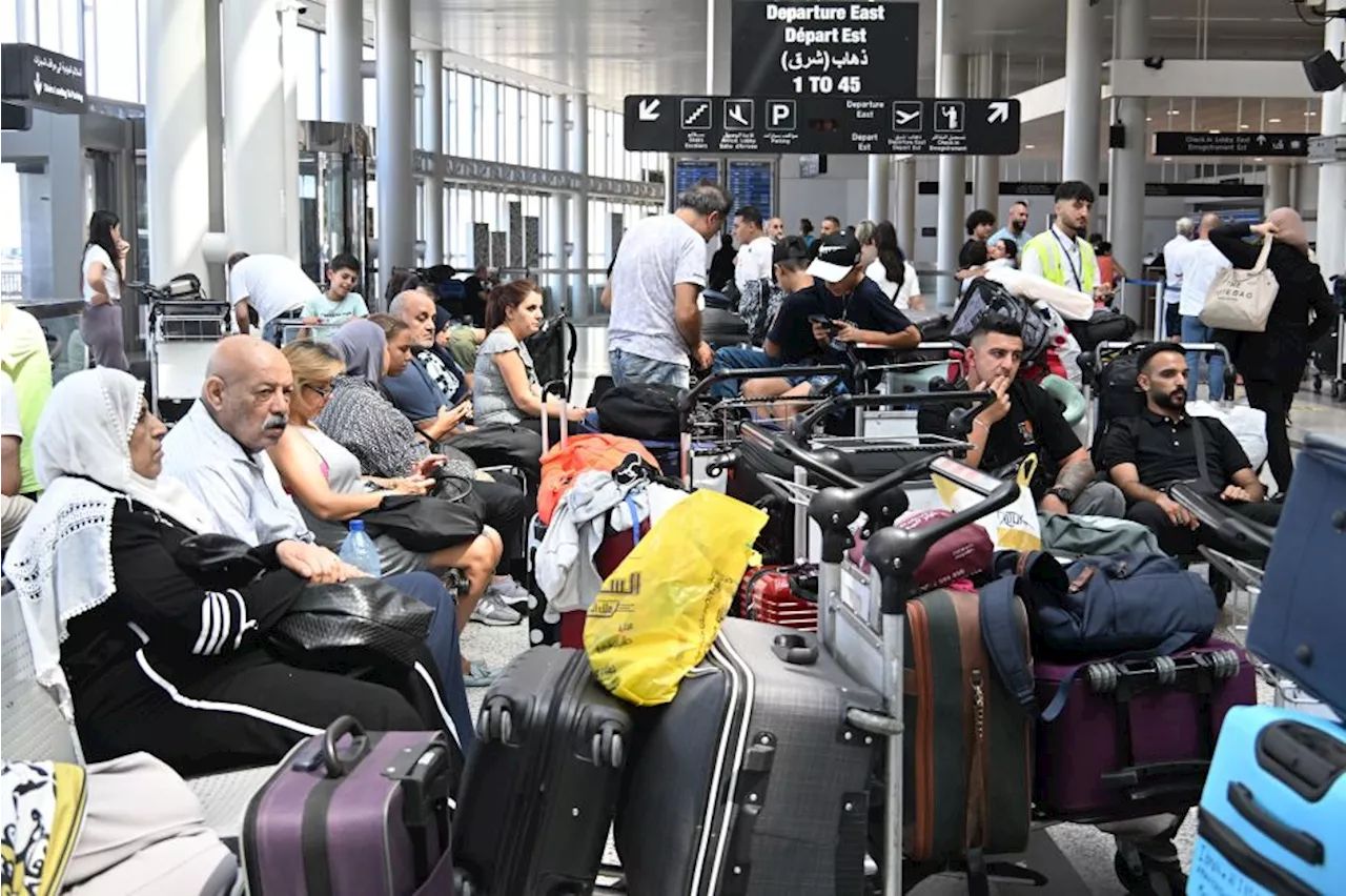 Companhias aéreas suspendem voos para Tel Aviv e Beirute