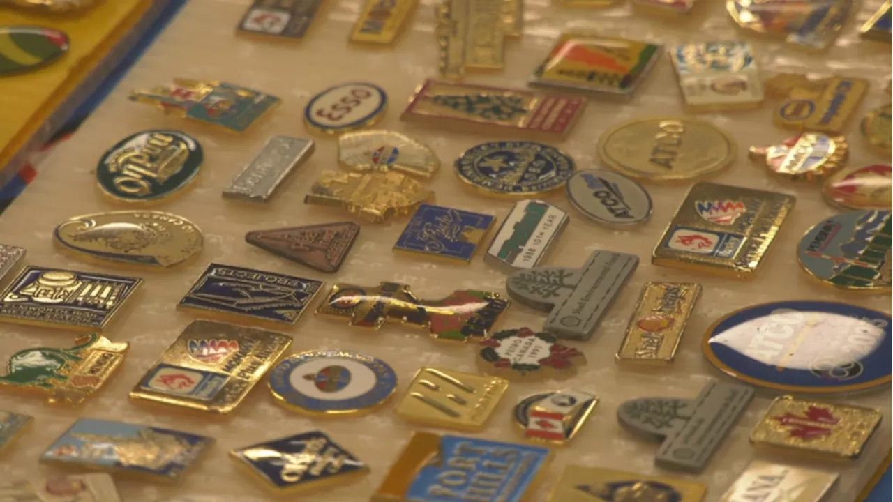 Western Canadian pin collectors gather in Calgary to trade, buy and sell