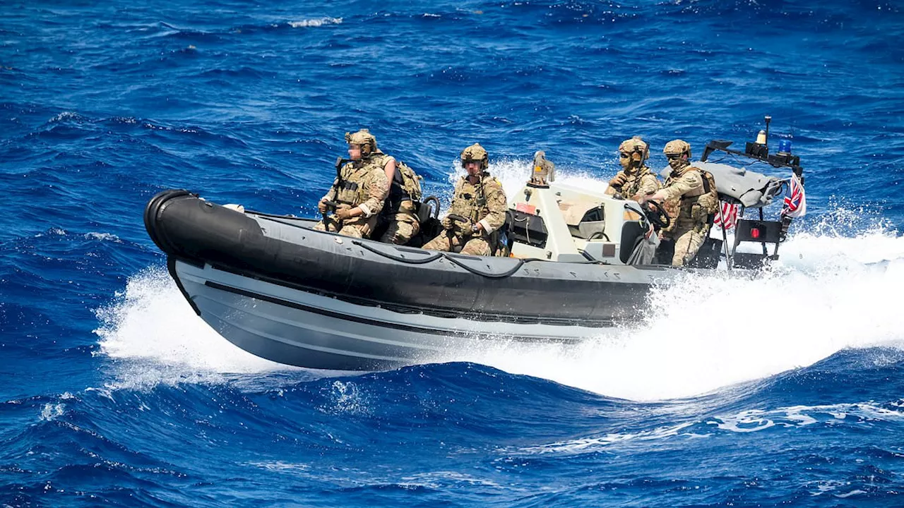 Royal Navy seizes cocaine worth £40m in Caribbean