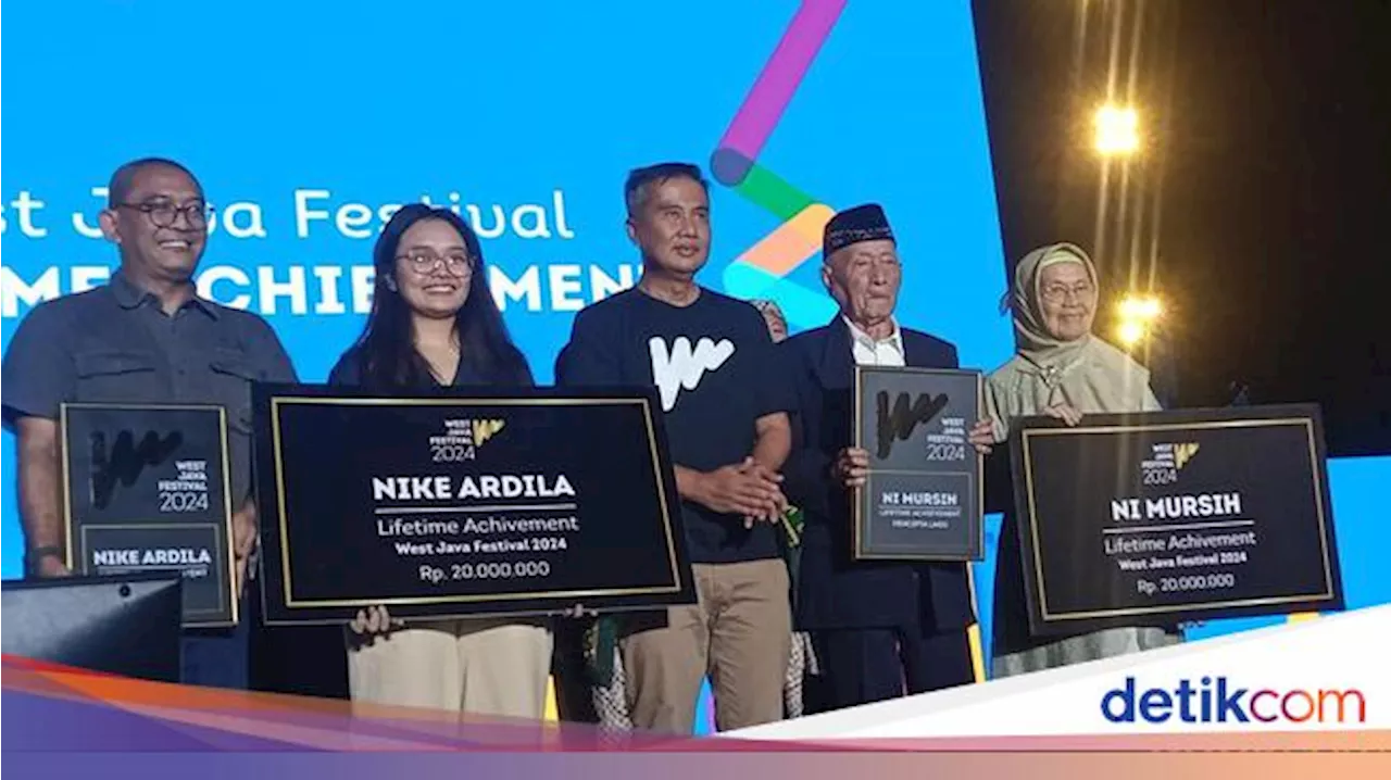 Apresiasi Pemprov Jabar untuk Nike Ardilla dan Ni Mursih 'Es Lilin'