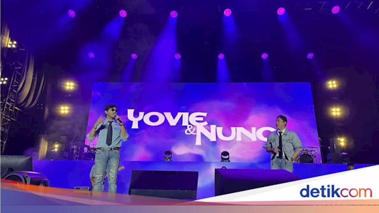 Nostalgia Penuh Romansa Bareng Yovie & Nuno di West Java Festival 2024