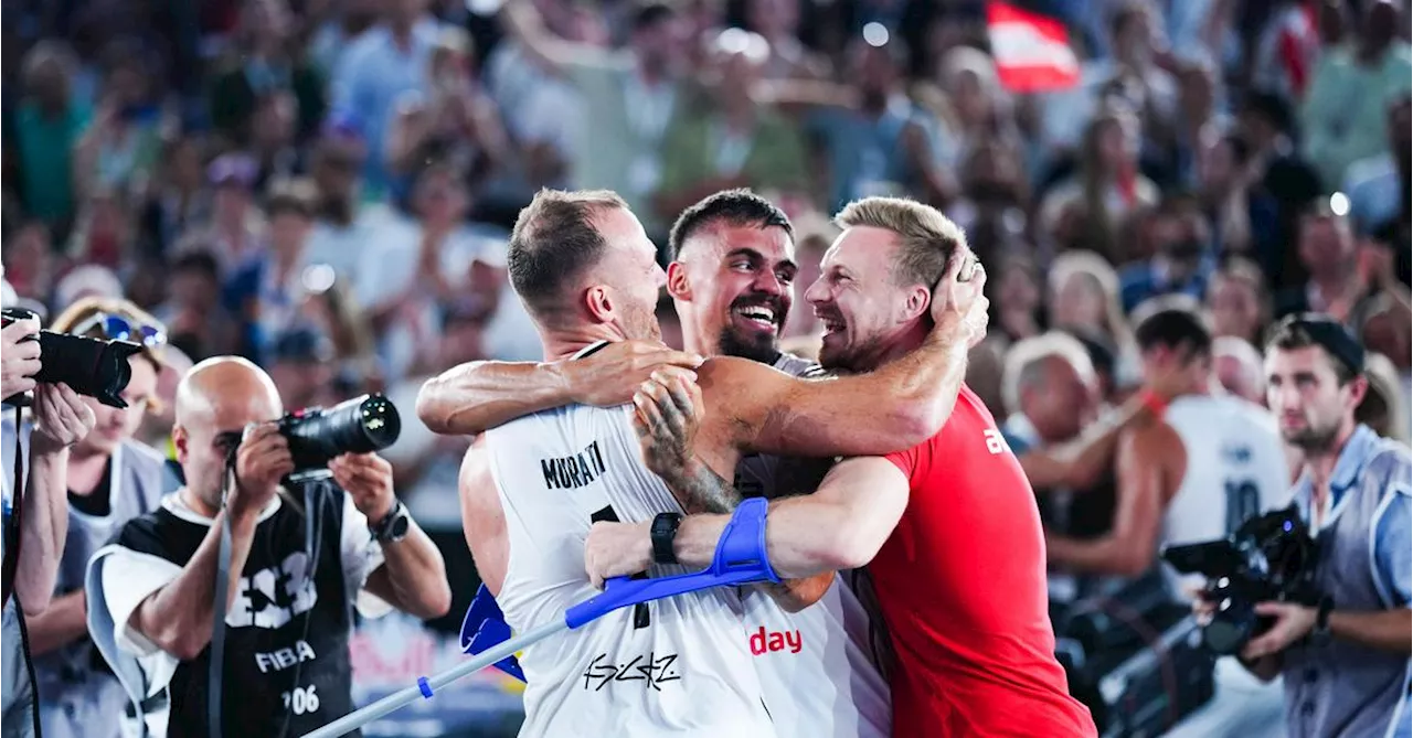 3x3-Gold im Wiener Prater: Österreichs Basketballer sind Europameister