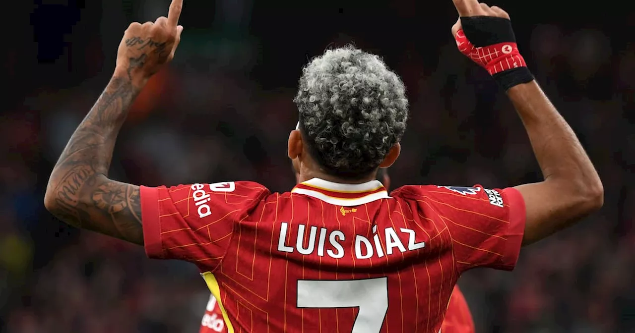 Luis Díaz, gol y asistencia para que Liverpool sonría en la Premier League