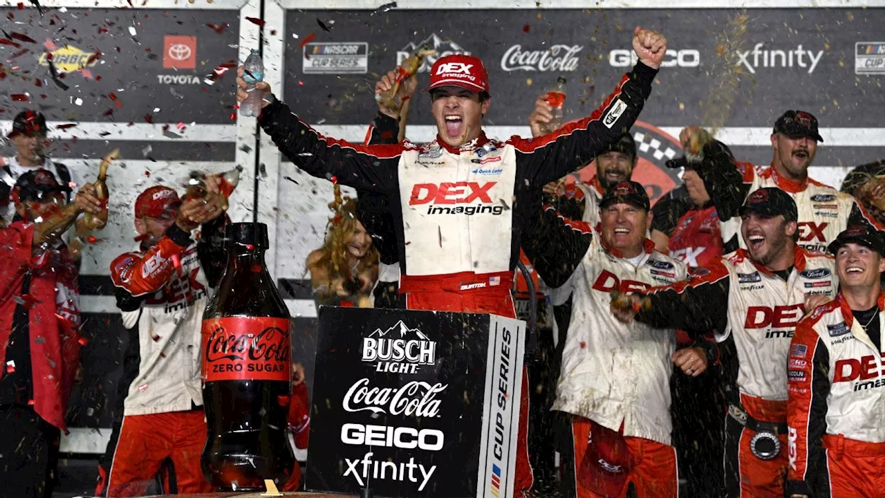 Harrison Burton wins at Daytona to earn NASCAR playoff berth