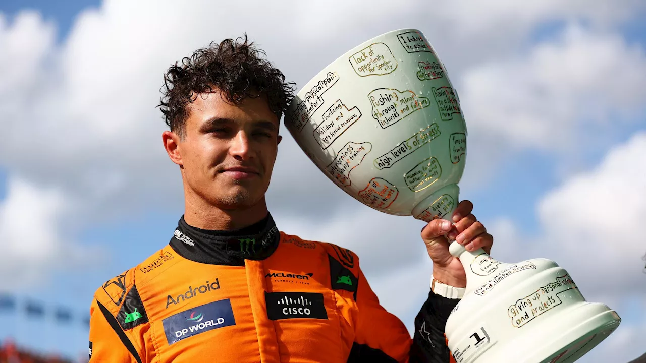 Grand Prix des Pays-Bas : Lando Norris vainqueur devant Max Verstappen, Charles Leclerc 3e