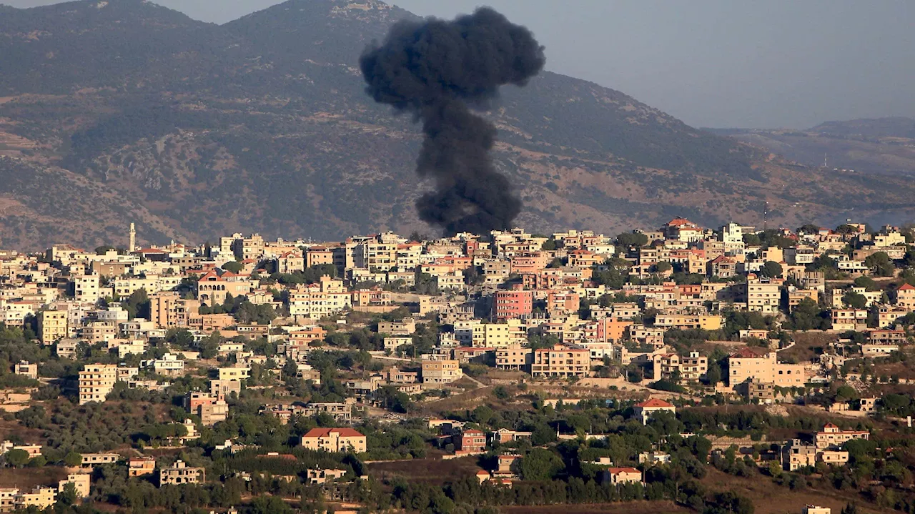 Israelisk militär attackerar Hizbollah-mål i Libanon