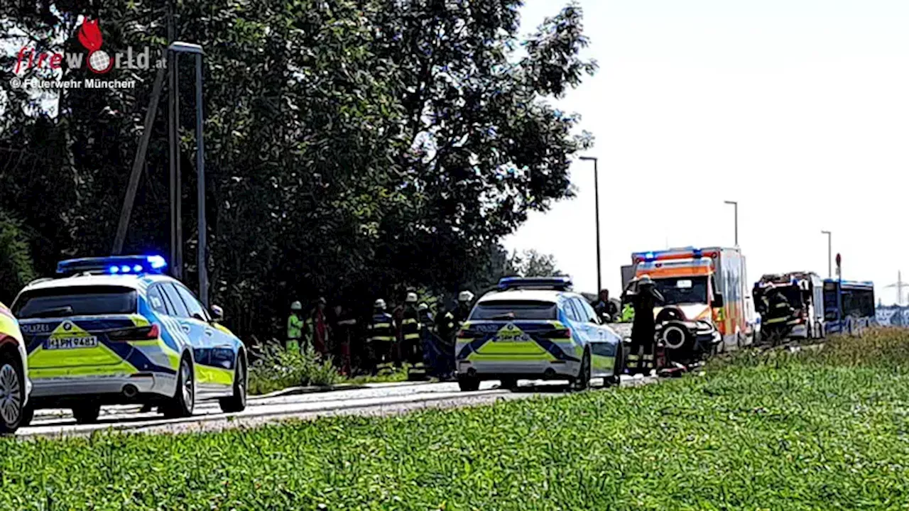 Bayern: Porsche überschlägt sich in München mehrfach → ein Toter (57), ein Verletzter (19)