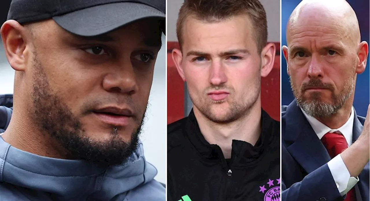 Kompany förnekar de Ligt-rapport: 'Absolut inte sagt det'