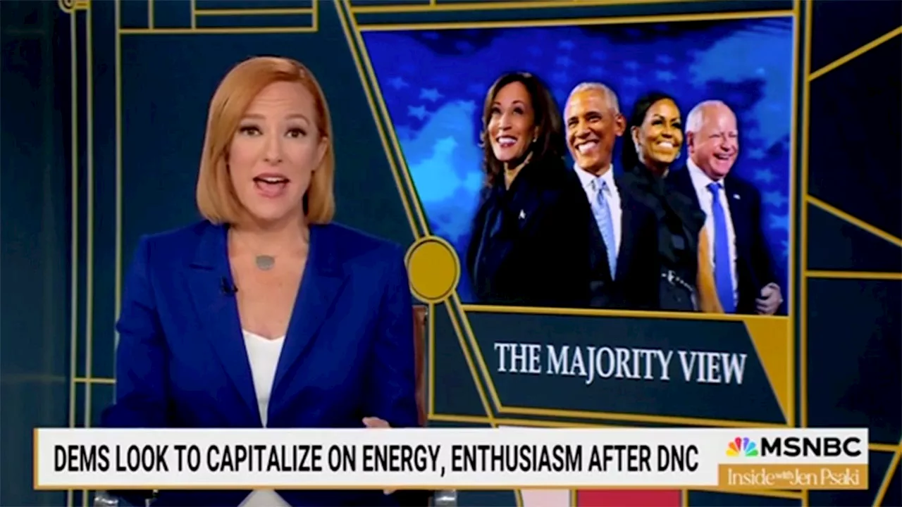 MSNBC's Jen Psaki gushes over Democratic convention, concludes 'that is America'