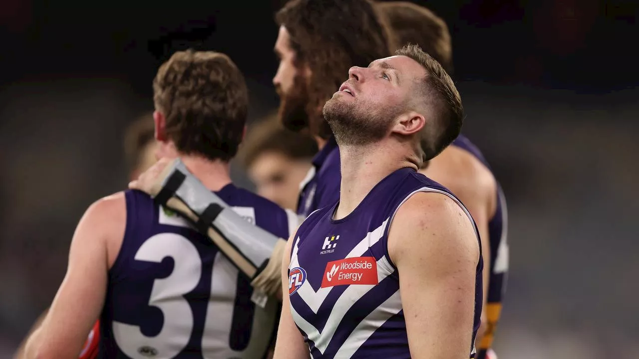 ‘Can’t land knockout punch’: Freo makes brutal admission as horror collapse sees ‘opportunity wasted’