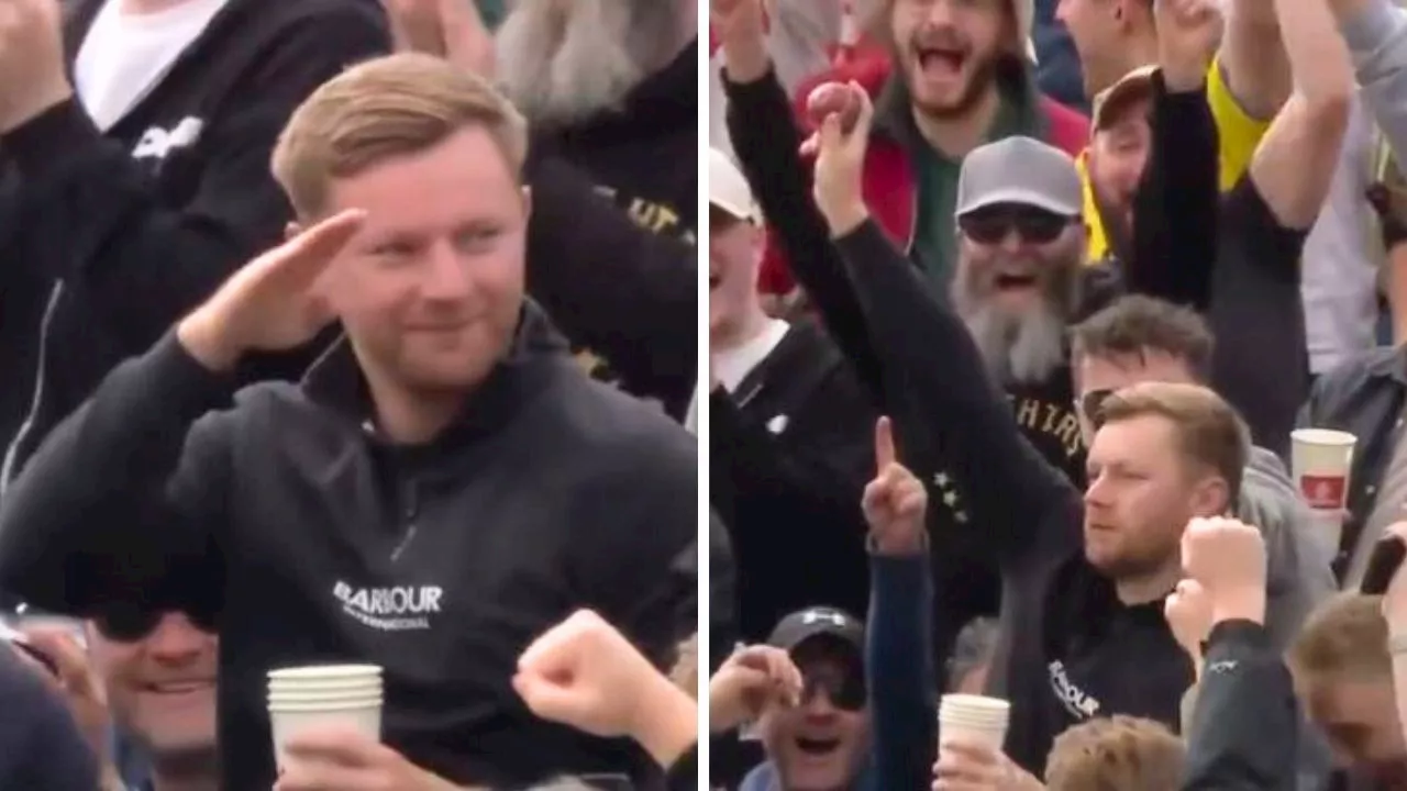 ‘Greatest catch in fan history’: Beer-drinking man becomes instant icon with crowd stunner