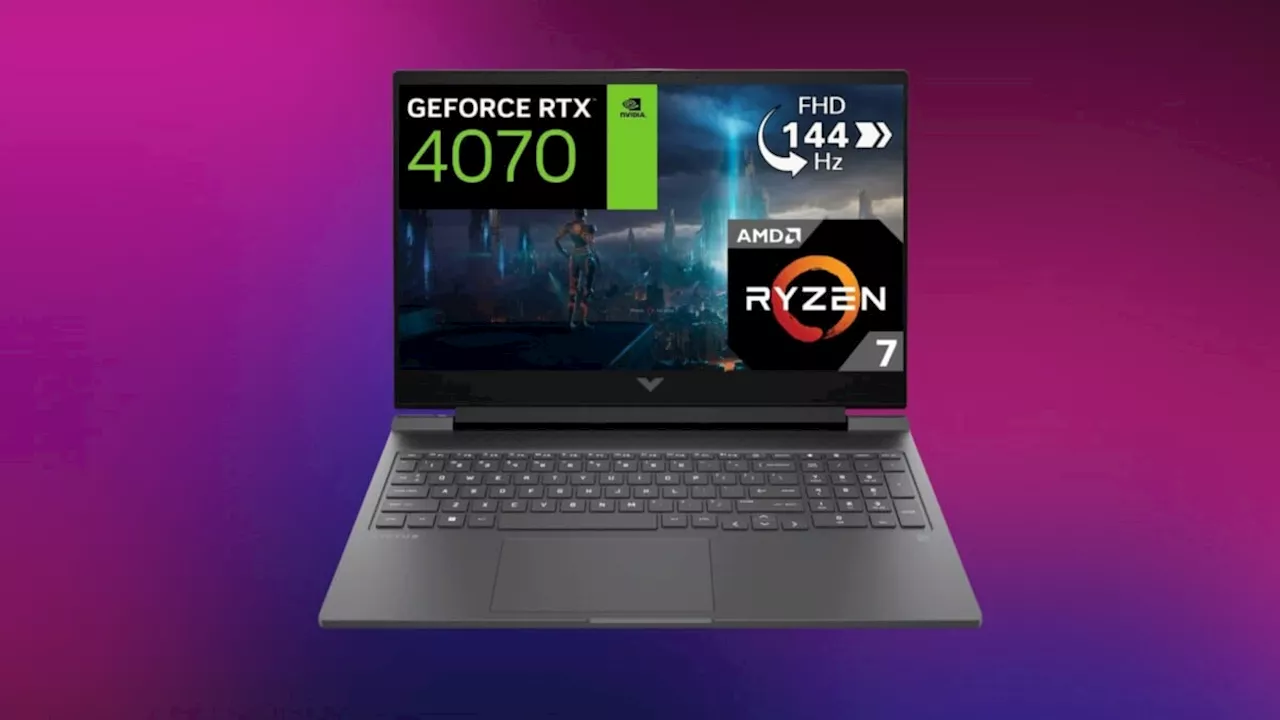 Ce PC portable gamer doté du puissant combo RTX 4070 + Ryzen 7 a droit à une réduction de plus de 20 %