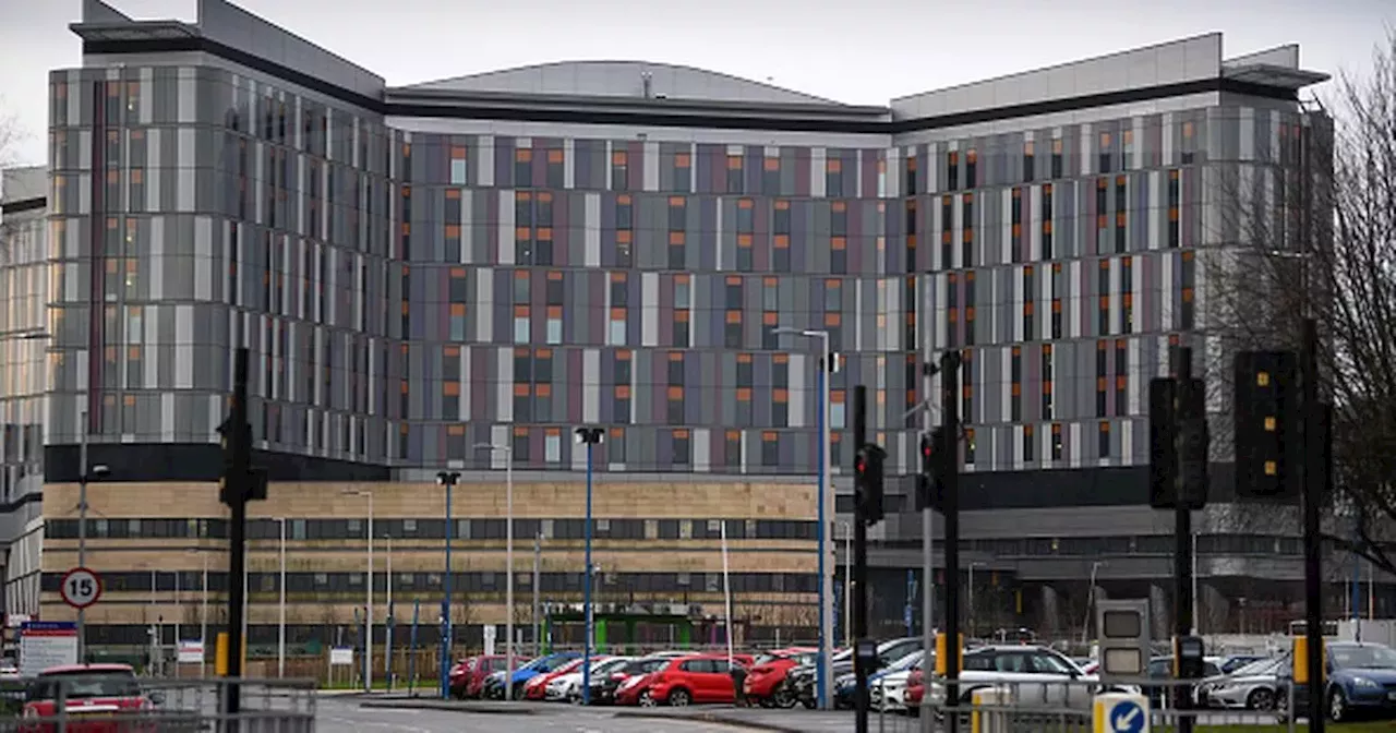 Sickening images shows level of filth at Glasgow's £870m super-hospital