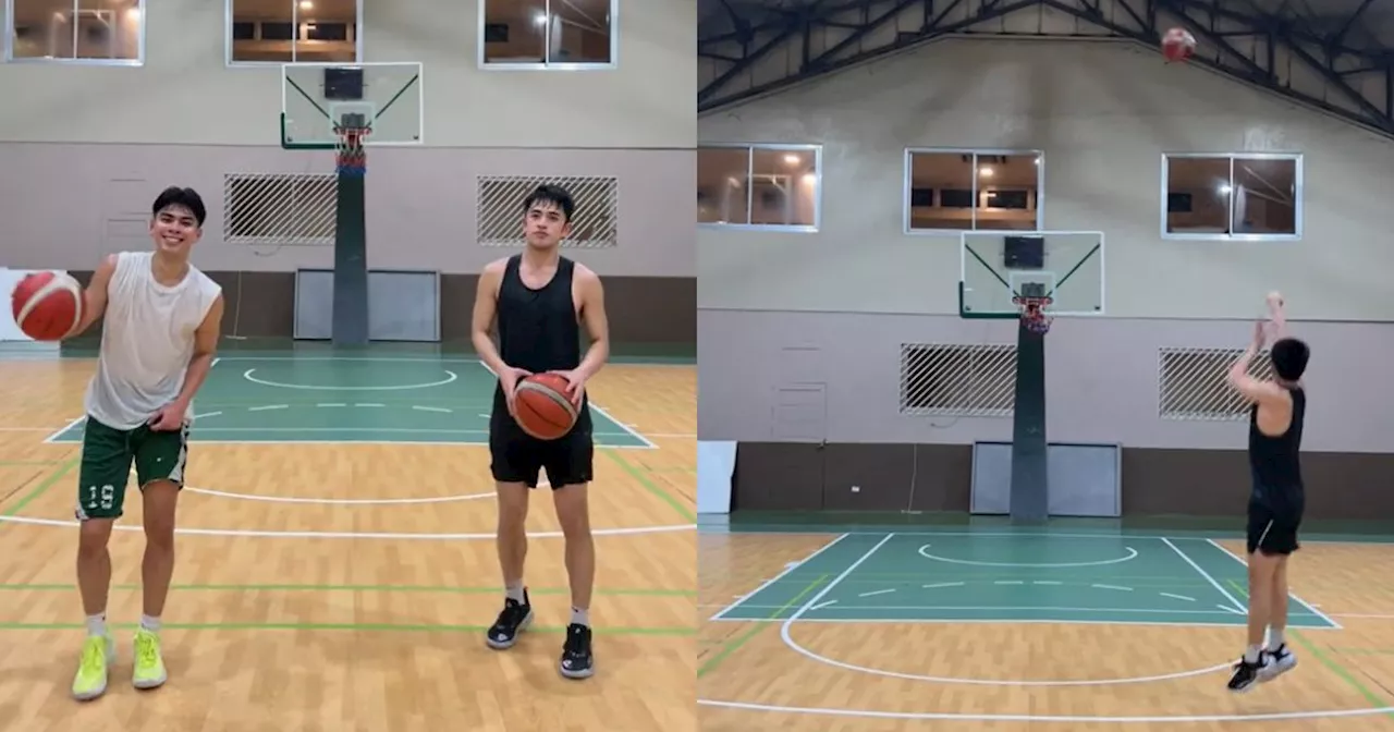 David Licauco shows off impressive basketball skills in TikTok video