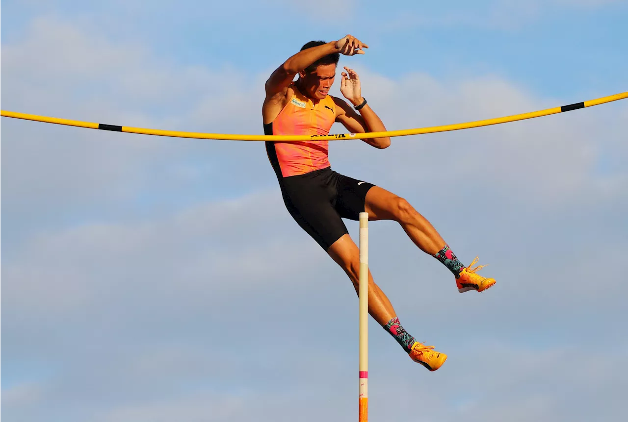 EJ Obiena finishes 5th, Mondo Duplantis sets new world record in Diamond League Silesia leg