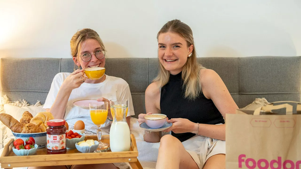 Frühstück im Bett mit PENNY und foodora!