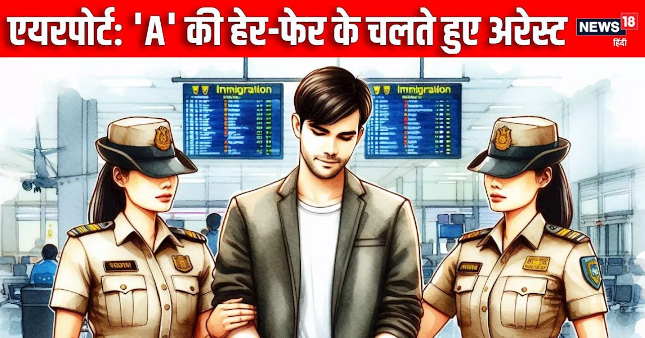 Airport: स्पेलिंग का ‘A’ हुआ इधर से उधर, तबियत से बेज्‍जती के बाद हुई गिरफ्तारी, फिर हुआ चौंकाने वाला खुलास...