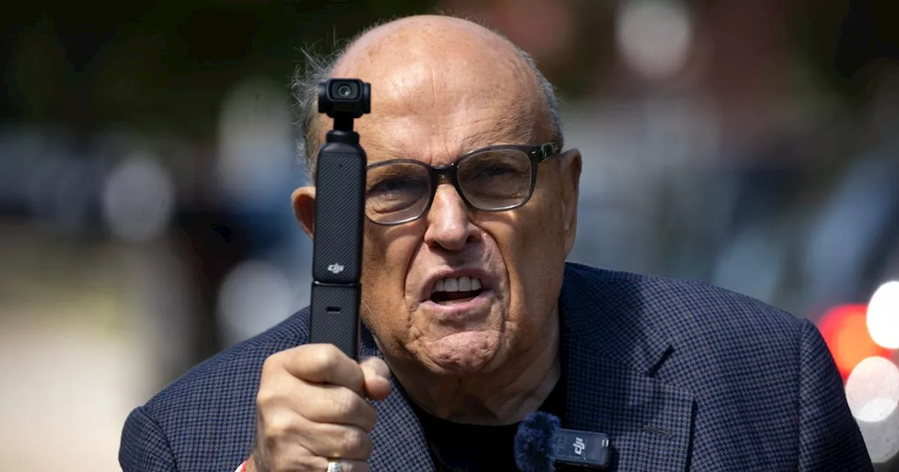 Rudy Giuliani Frantically Claims Steve Bannon Is Being 'Tortured' In Prison