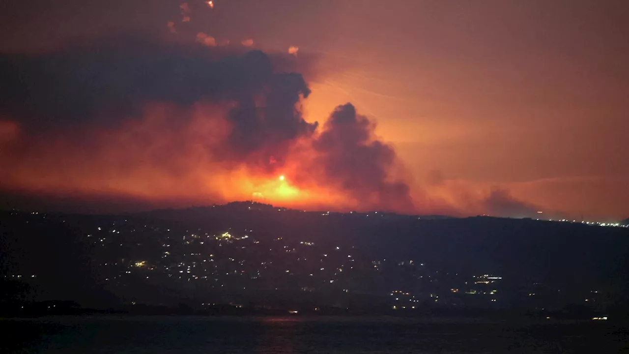 Israel bombardea de manera preventiva Líbano para abortar un 'ataque extensivo' de Hezbolá