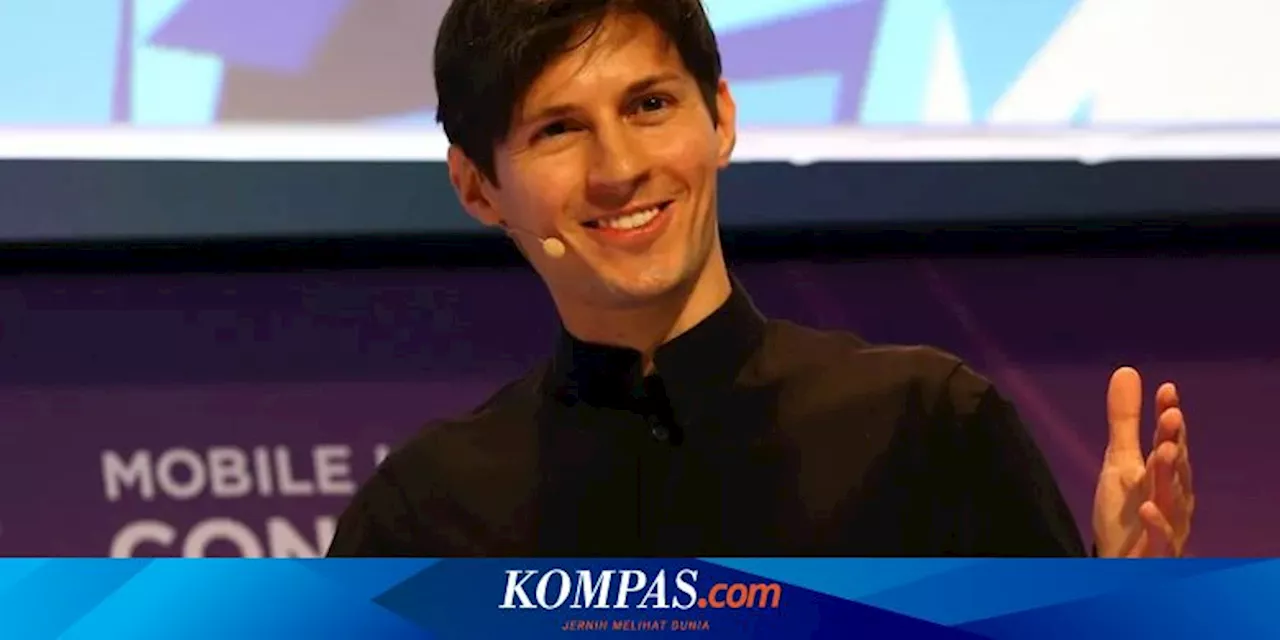 CEO Telegram Pavel Durov Ditangkap di Bandara Perancis