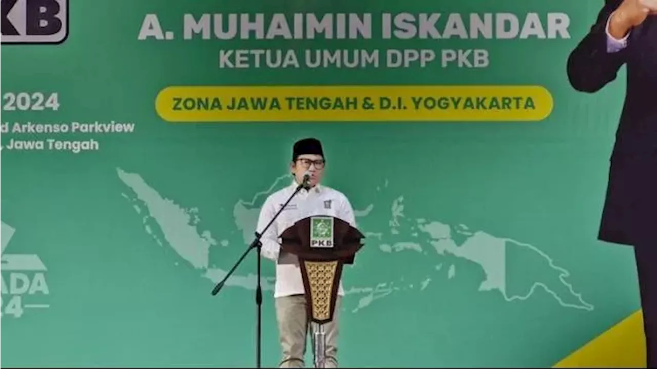 Muktamar PKB 2024: Cak Imin Terpilih Lagi sebagai Ketua Umum, Maruf Amin Ketua Dewan Syuro