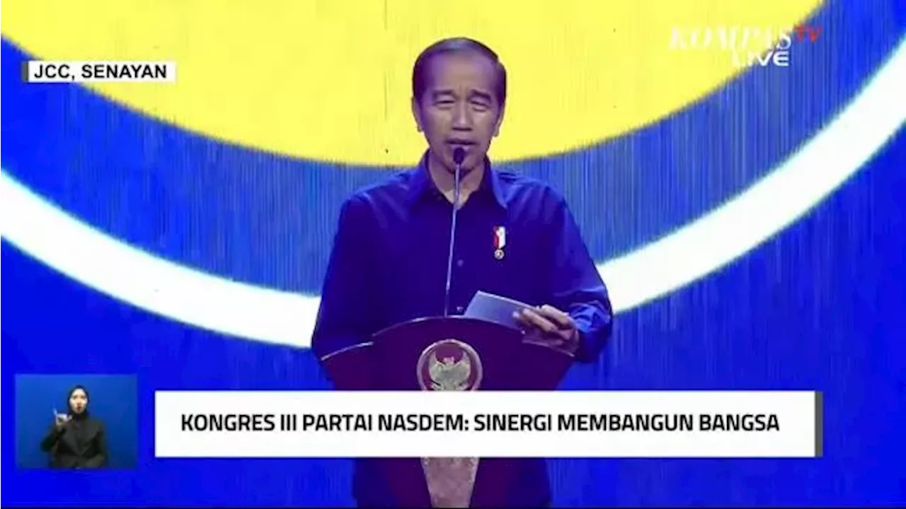 Pidato Jokowi Soal Pergantian Pemimpin: Datang Ramai-Ramai, saat Pergi Ditinggal Ramai-Ramai