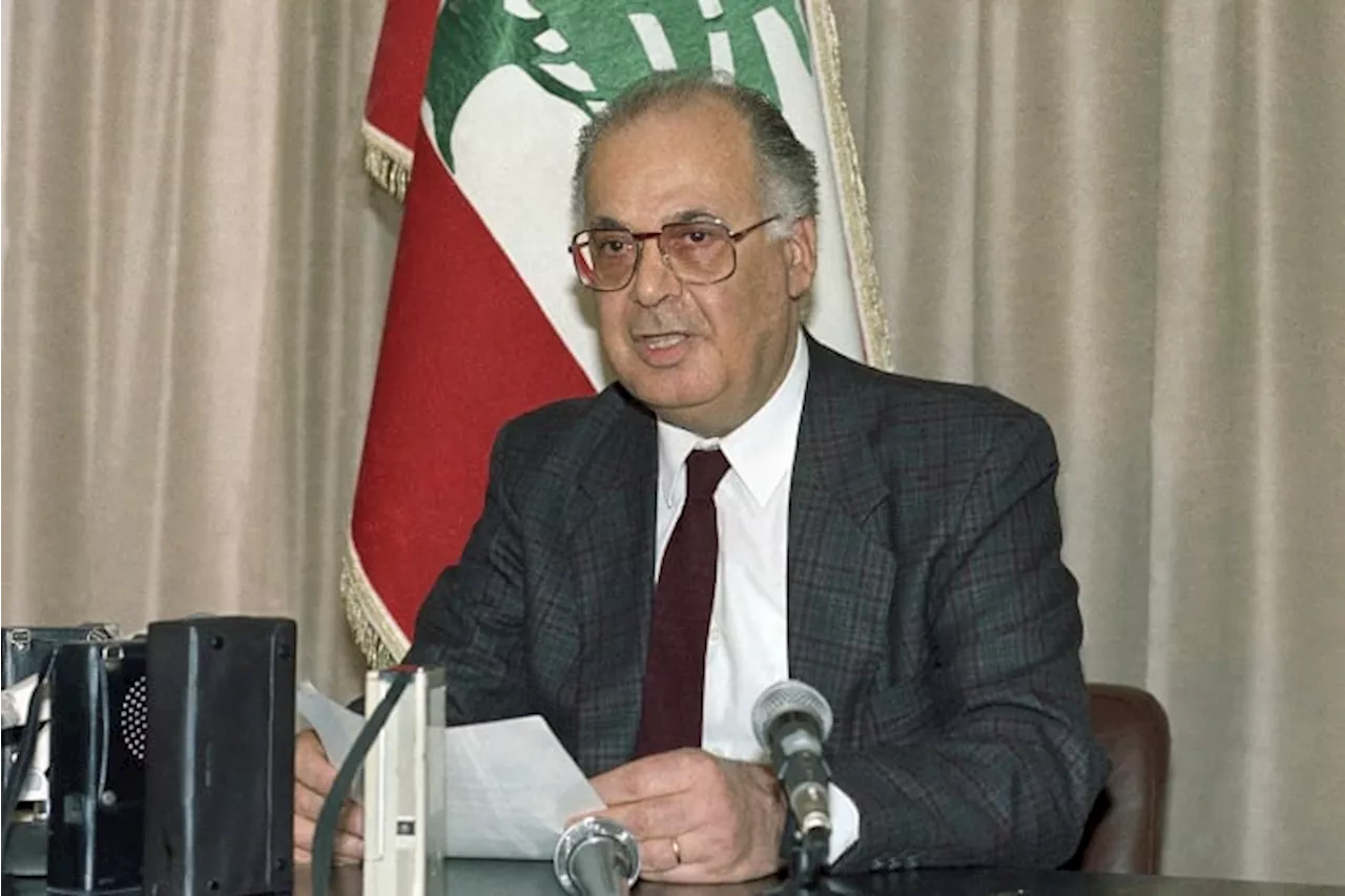 Former five-time Lebanese prime minister Salim Hoss dies at 94