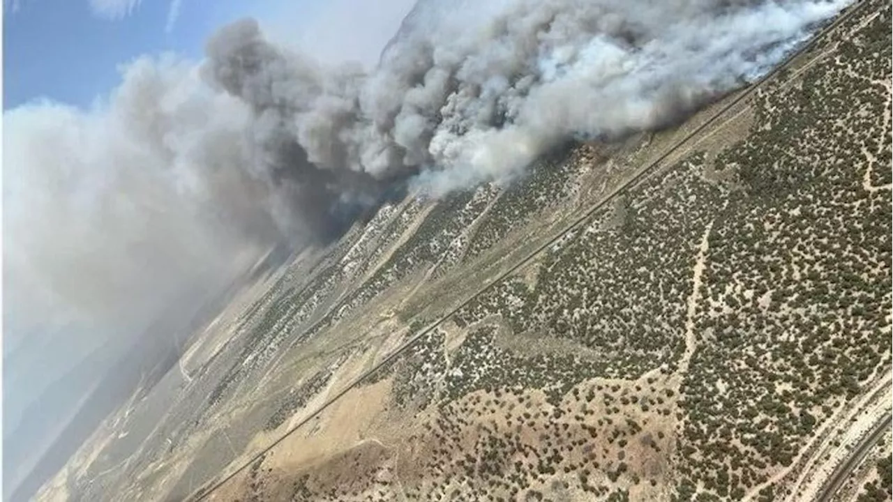 Evacuations ordered after new fire sparks along Juab, Tooele County line