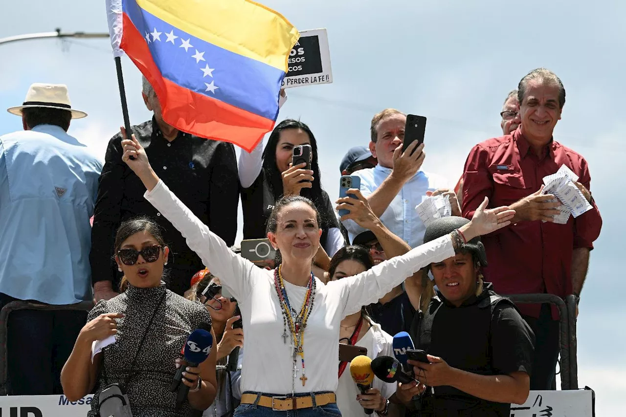 Venezuela: la cheffe de l'opposition appelle à de nouvelles manifestations le 28 août