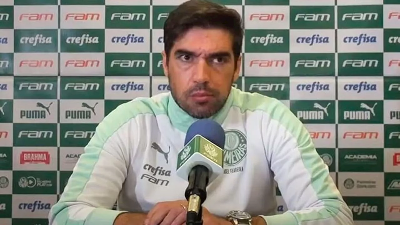 Jornalistas condenam atitude de Abel Ferreira, do Palmeiras, em coletiva: ‘Bizarro’