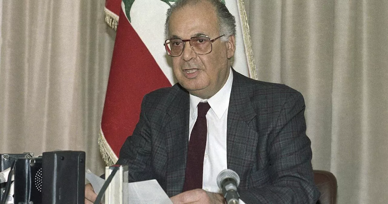 Former five-time Lebanese prime minister Salim Hoss dies at 94