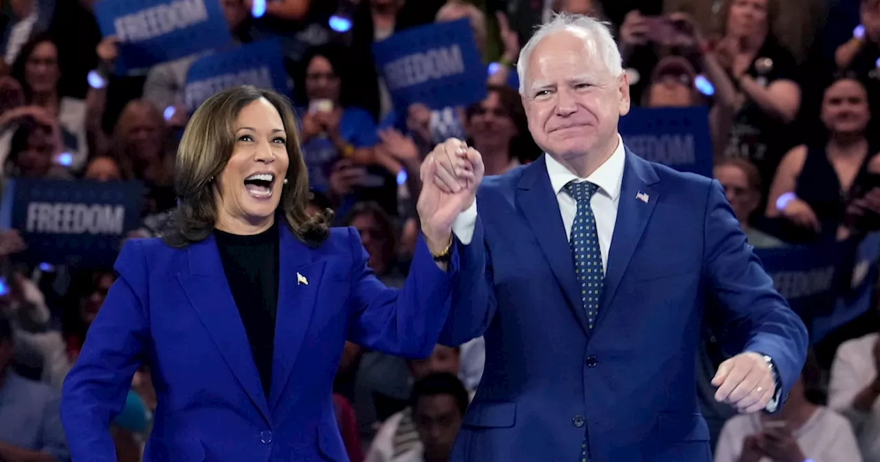 Kamala Harris se agigantó en Chicago